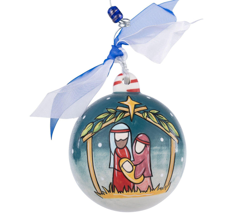 Starry Night Nativity Ornament - GLORY HAUS 