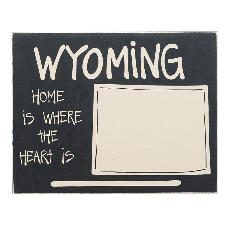State of Wyoming Sign 12x15 - GLORY HAUS 