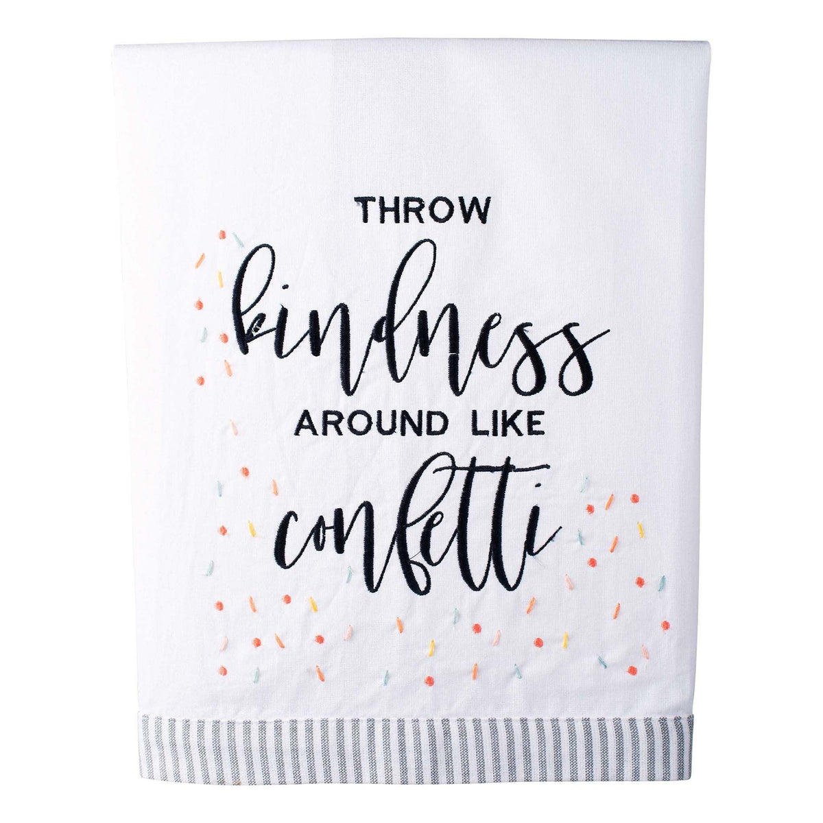 Confetti Kindness Tea Towel - GLORY HAUS 