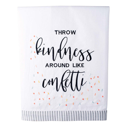 Confetti Kindness Tea Towel - GLORY HAUS 