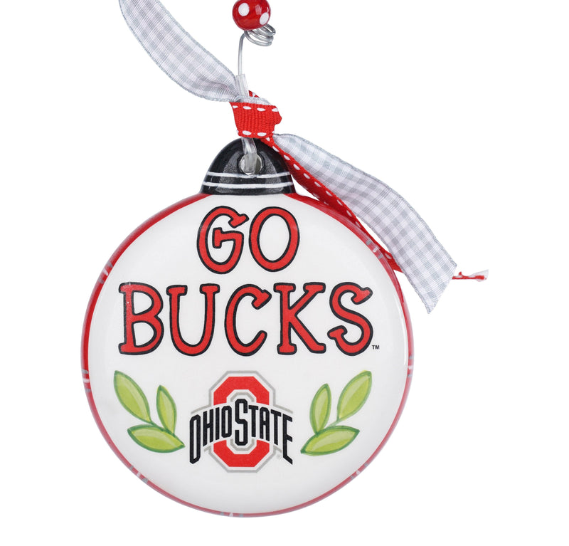Ohio State Gnome Ornament - GLORY HAUS 