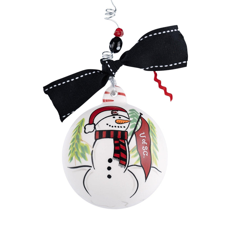 Tis the Season South Carolina Snowman Ornament - GLORY HAUS 