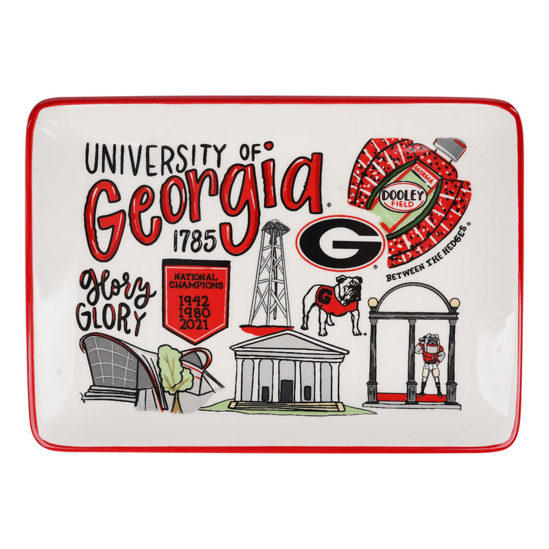 Georgia Icon Trinket Tray - GLORY HAUS 