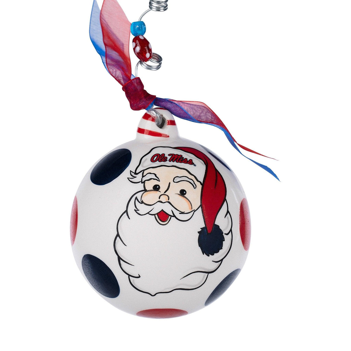 Ole Miss We Believe Ornament - GLORY HAUS 
