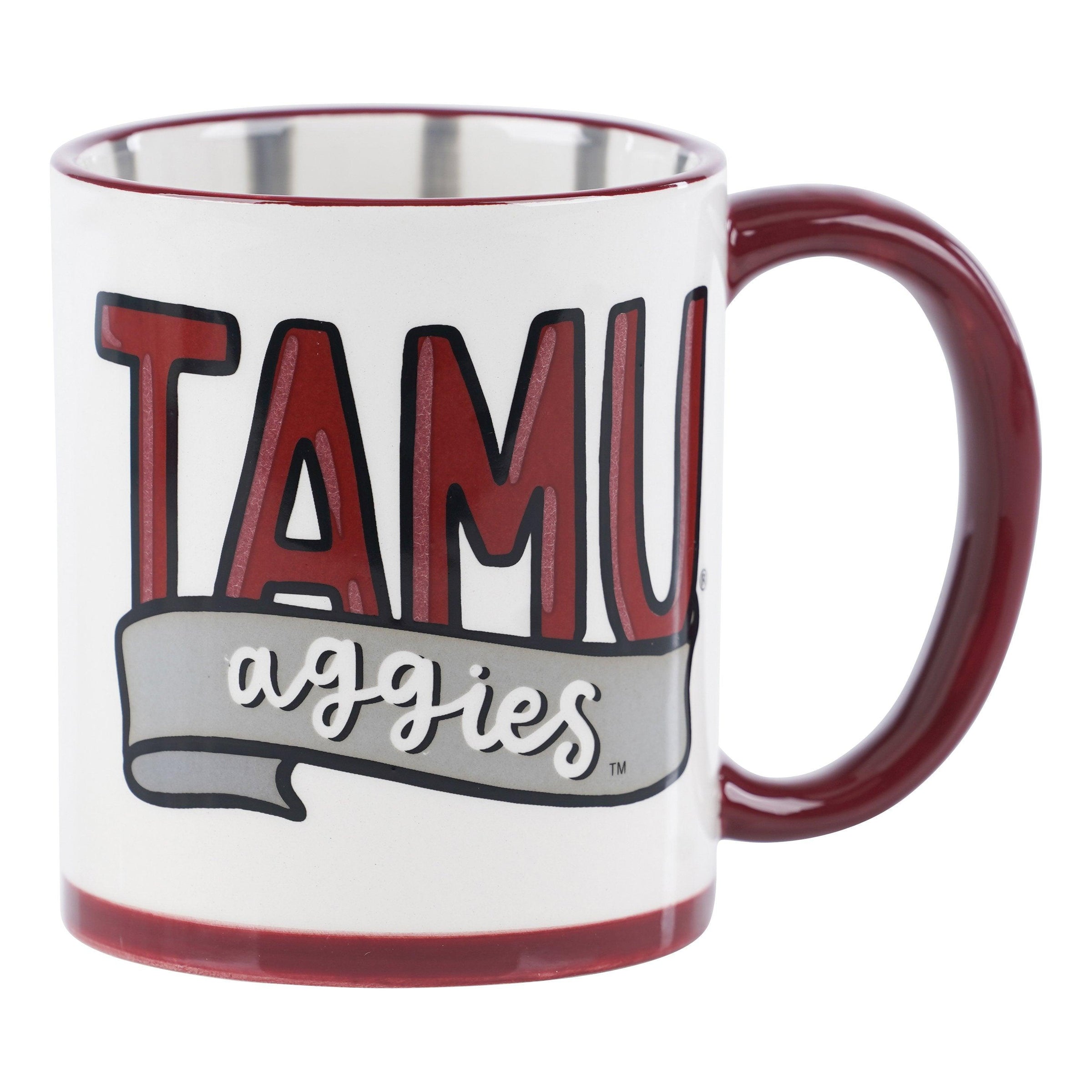 Atm/Aggie Double-Sided Cup Set