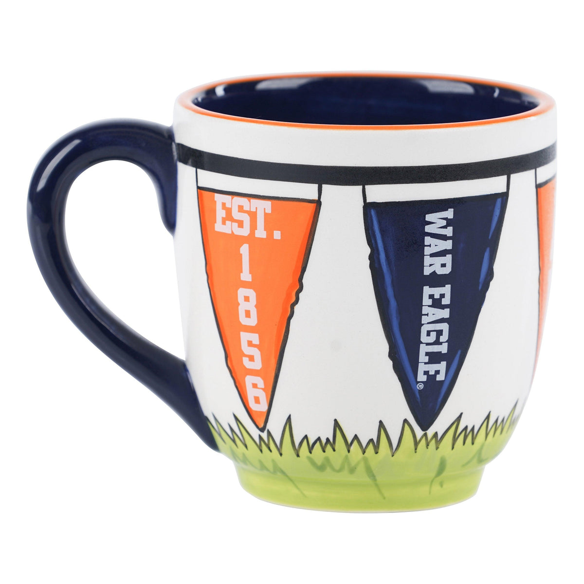 Auburn Pennant Mug - GLORY HAUS 