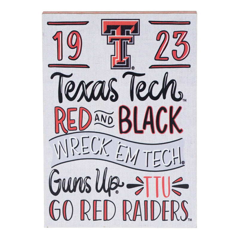 Texas Tech Spirit Block - GLORY HAUS 