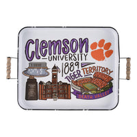 Clemson Icon Enamel Tray - GLORY HAUS 