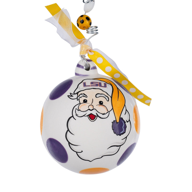 LSU We Believe Ornament - GLORY HAUS 