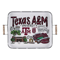 Texas A&M Icon Enamel Tray - GLORY HAUS 