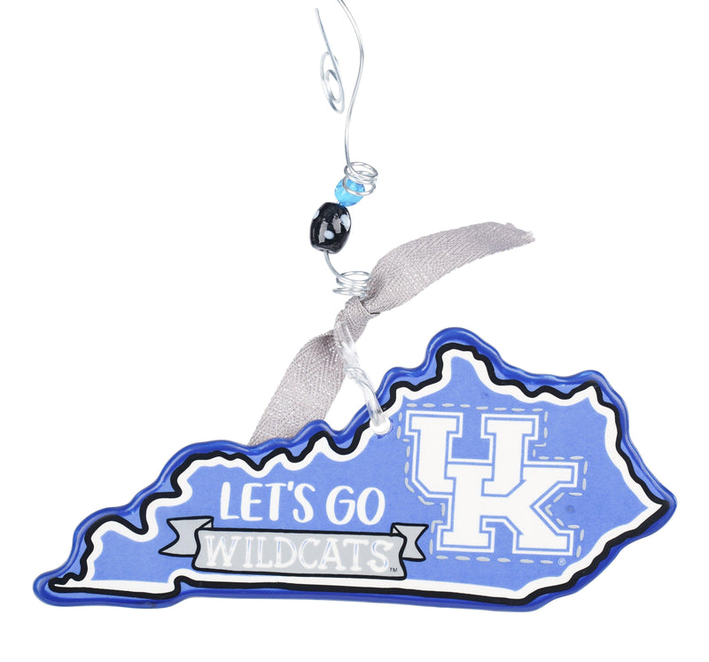 Let's Go Kentucky Flat Ornament - GLORY HAUS 