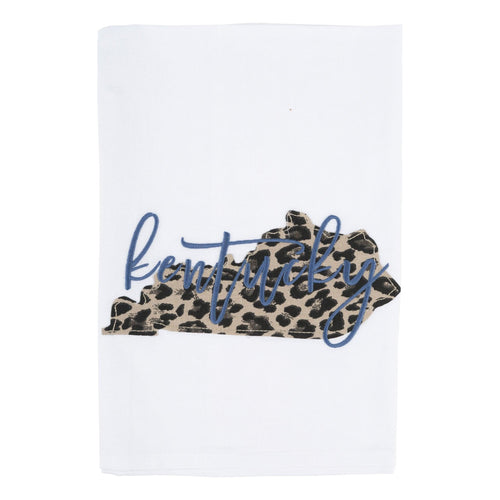 Kentucky Cheetah Tea Towel - GLORY HAUS 
